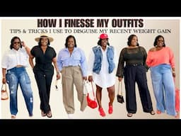 OUTFITS THAT DISGUISE MY WEIGHT GAIN