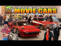AWESOME TV & MOVIE CAR COLLECTION!!! Full Tour of TV & Movie Car Collection! Classic Cars! Car Show!