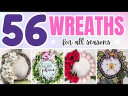 56 GENIUS 🤯 Wreath Ideas For Every Season | DIY Home Decor