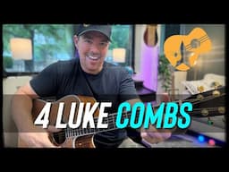 4 Luke Combs Hits Using 4 Easy to Play Chords