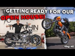 Getting Ready For Our Open House Party! - Vlog 182