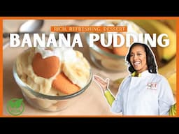 The EASIEST Banana Pudding You’ll Ever Make | Vegan Dessert Recipe by Cooking with Que