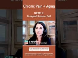 Chronic Pain (3 of 4): Common Experience—Disrupted Sense of Self