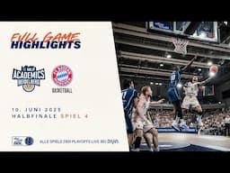 MLP Academics Heidelberg vs. FC Bayern München Basketball - Full Game Highlights - HF Spiel 4