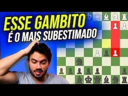 Joguei o GAMBITO AGRESSIVO MAIS IGNORADO do xadrez!! SpeedRun Xadrez Online #ep93