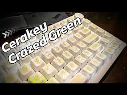 Cerakeys Ceramic Keycaps Crazed Green Review