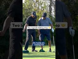 Legends talking golf 🤝