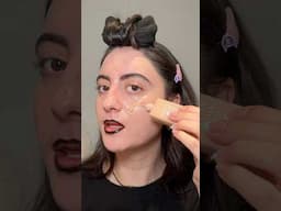 Testing Swedish CAIA Makeup on acne/textured skin #airbrushmakeup #realskintexture #makeuptutorial