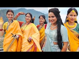 पहाड़ी महिलाओं का सुंदर नृत्य 🤩❤️ !! Kumaoni Mahila Sangeet || daily vlogs || pahadi lifestyle vlogs