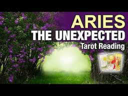 ARIES THE UNEXPECTED "A DOOR THAT WAS LOCKED IS OPENING FOR YOU!" Last Half of June 2025 #tarot