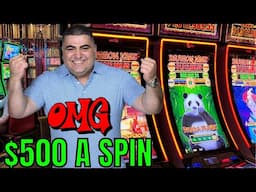 $500 BETS Gone Wild - INSANE Jackpots on Million Dollar Dragon Link!