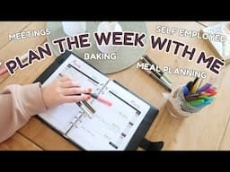 Weekly Planning! Plan My Week With Me -Self Employed, Meal Planning, Bake & Cook For My Small Family