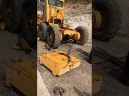 Took my GRADER ALL APART #shorts #heavyequipment #machanical #engine #grader #constructionequipment