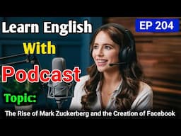 The Rise of Mark Zuckerberg and The Creation of Facebook | Learn English with Podcast Conversation