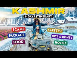 Kashmir 6 Days Itinerary || complete tour guide || things to do in kashmir || resty neha vlogs