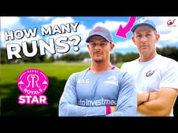 How MANY RUNS can we score in 40 balls? Batting with Paarl Royals STAR batsman Rubin Hermann