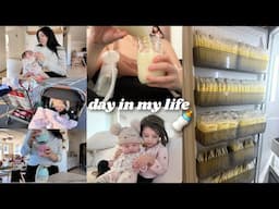 Day in my Life | mommy of 2, pumping, etc 🐮