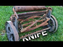 Making A Knife From A Scrap Lawn Mower