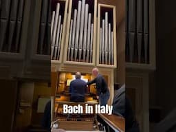 Bach Organ Concert in Italy. #bach #johannsebastianbach #classicalmusic #italianmusic #bergamo