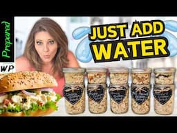 Add THESE to your Prepper Pantry if You Want to Survive Summer! Just Add Water Chicken Salad 5 Ways!