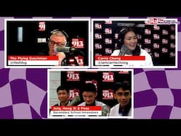 The Morning Drive X Ariq, Hong Xi & Firas [Hougang Secondary School] | ONE FM 91.3
