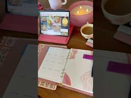 Plan with me ✨ decorative planning as a mom of 4 #plannermom #planwithme