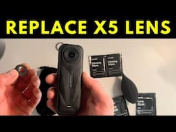 Insta360 X5 - Lens Replacement in 5 Minutes