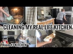 SPRING/NOW SUMMER CLEANING SERIES - I WAS HORRIFIED 😱 KITCHEN DEEP CLEANING MOTIVATION