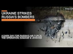 Ukraine Strikes Russia's Bombers - The Operation, Damage & Lessons of Ukraine's "Bear" Hunt