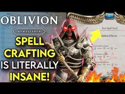 Best CUSTOM Spells + How To Unlock Spell Crafting In Oblivion Remastered | Oblivion Remastered Tips