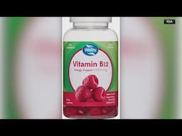 Recall alert: Certain vitamin B-12 gummies recalled for presence of peanuts
