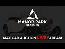 Manor Park Classics May Car Auction Live Stream