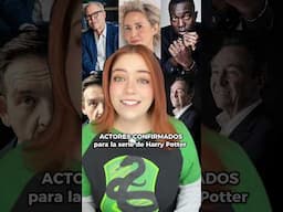 Los primeros ACTORES CONFIRMADOS para la serie de Harry Potter!!! #harrypotter #hogwarts #Max