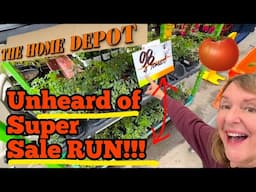 $2 TOMATO Plant SALE @ Home Depot Garden Center Peppers Squash Eggplant Cucumbers Strawberries Herbs