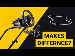 My First Racing Wheel Stand Experience!