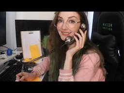 ASMR Librarian (Whispering, Typing, Phone Calls)