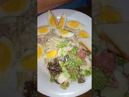 salad for dinner 🍽 😋 #dumaguete #philippines #filipina #shortvideo #shorts #food #salad || Ting