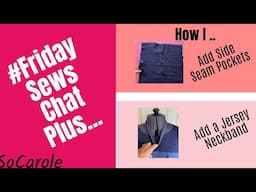 Sewing Shorts - Plus 2 Tutorials!! #fridaysews 6June25