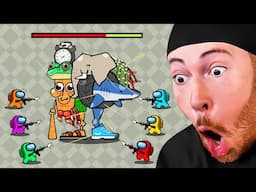 EVERY Italian Brainrot VS Mini Crewmate?! (Funny Among Us)