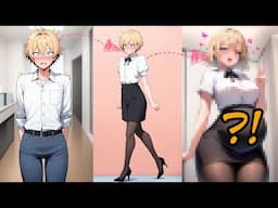 Going On Maternity Leave (But I'm a Guy!)  TF Voiceover Comic Dub Crossdressing Stories