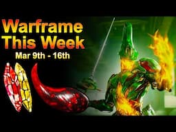 FREE Color Palette 12 Year Anniversary Nidus & Saryn Prime Resurgence Frames & All Weekly Resets