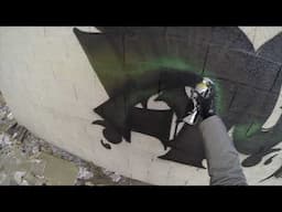 Graffiti - DOZER CT // BLUE INVASION // Gopro 2019