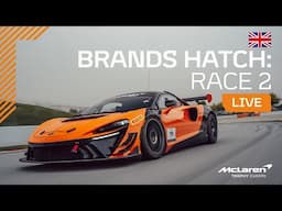 LIVE I Race 2 I Brands Hatch I McLaren Trophy Europe 2025