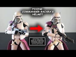 Fixing Commander Bacara (Helmet Only) - Star Wars Black Series