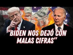 TRUMP culpa a BIDEN tras CAÍDA del PIB de EE.UU. | Gestión