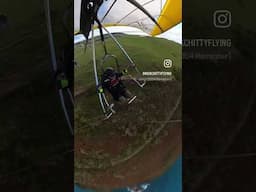 Scary cliff launch Putsbourgh North Devon
