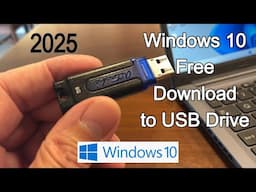 How To Download Windows 10 From Microsoft - Windows 10 Download To USB Free - Full Version 2025