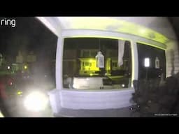 Stolen car crash caught on Ring Camera