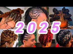 🔥Braided Natural Cornrow Hairstyles For Black Women | Amazing Cornrow Styles On Natural Hair