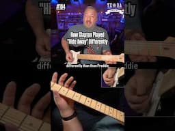 How Clapton Played "Hide Away" Differently #bluesguitar #guitarlesson #clapton